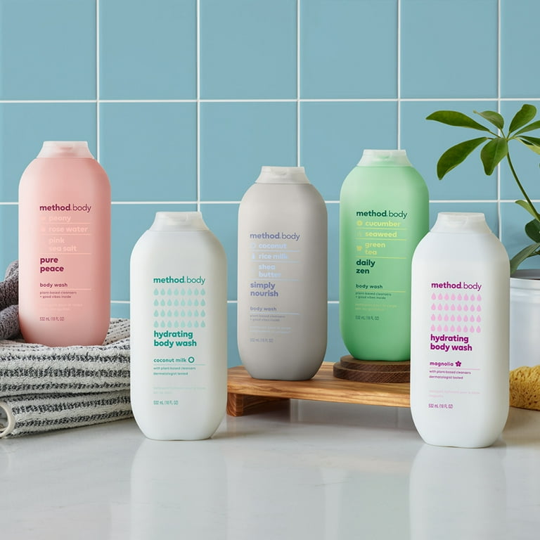 Method Hydrating Body Wash Magnolia 18 fl oz