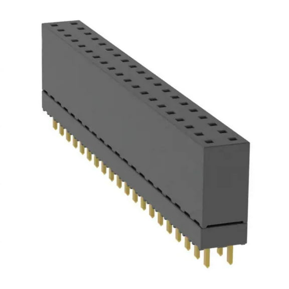 ESW-120-12-G-D Connector Socket 40 Position 0.1 Through Hole Gold PCB