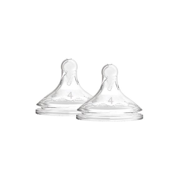 Tetina Cuello Ancho Dr. Brown's Options+ Nivel 4 Transparente