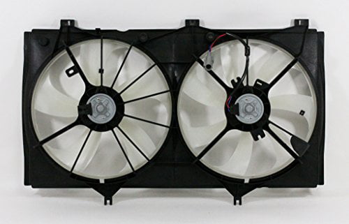 Radiator Dual Cooling Fan Assembly for 07-09 Toyota Camry 2.4L 