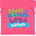 thumbnail image 4 of Inktastic World’s Best Barber Daddy Boys or Girls Toddler T-Shirt, 4 of 5
