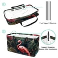 thumbnail image 4 of Flamingo Large Capacity Reusable Foldable Oxford Cloth Tote Bag Shopping Bag Decorative Box Beach Bag, 4 of 7
