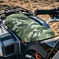 thumbnail image 4 of KUIFORTI Green Camo ATV Seat Cover Universal Non-Slip 4-Wheeler Seat Covers ATV Back Seats Powersports Cushion Covers Fit for Most Polaris Sportsman Polaris Scrambler Honda Rancher, 4 of 7