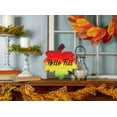 thumbnail image 5 of WaaHome Hello Fall Door Sign 11"x12" Maple Leaf Fall Door Decor Sign Farmhouse Autumn Wreaths for Front Door Hello Fall Hanging Sign Autumn Thanksgiving Decoration, 5 of 8