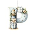 thumbnail image 2 of Christmas Shiny Angel & 26 Letters Pendants, Christmas Tree Pendants, Christmas 26 Letter Decoration, Christmas Decoration, 2 of 9