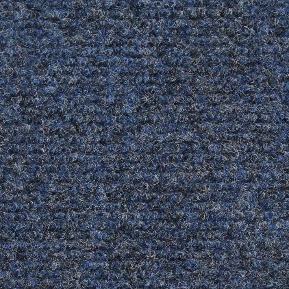 Heavy-Duty Ribbed Indoor Outdoor Carpet Charcoal Black 6 ft. x 10 ft.