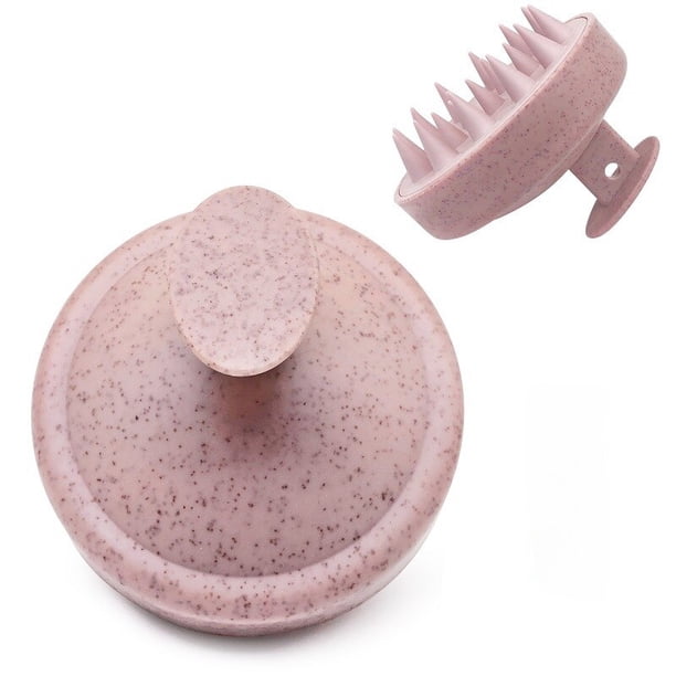 Cepillo de champú de silicona para la cabeza, peine de masaje del cuero cabelludo, peine para lavar el cabello, cepillo de masaje corporal, cepillo de ducha para baño, herramienta de peluquería para s