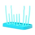 thumbnail image 1 of RACK DE DRENADOR DE BIBERÓN, VENTILACIÓN AZULES REDONDADOS DE LA REJILLA PARA EL BEBÉ DESMONTABLE PARA VIAJAR, 1 of 8
