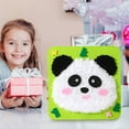 thumbnail image 6 of 3pcs Handmade Cartoon Yarn Embroidery Painting Craft Kit - Creative Sewing & Yarn Craft Supplies for DIY Projects, Fun Educational Activity, Perfect for Home Decor & Handmade Gifts, 8.3*8.3in, C, 6 of 9