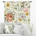 thumbnail image 6 of Flower Floral Kitchen Curtains 2 Panels 27.5W x 39H Rod Pocket Yellow Plant Boho Mustard Botanical Spring Vintage Small Short Door Decor Laundry Window Drapery Treatment, 6 of 6