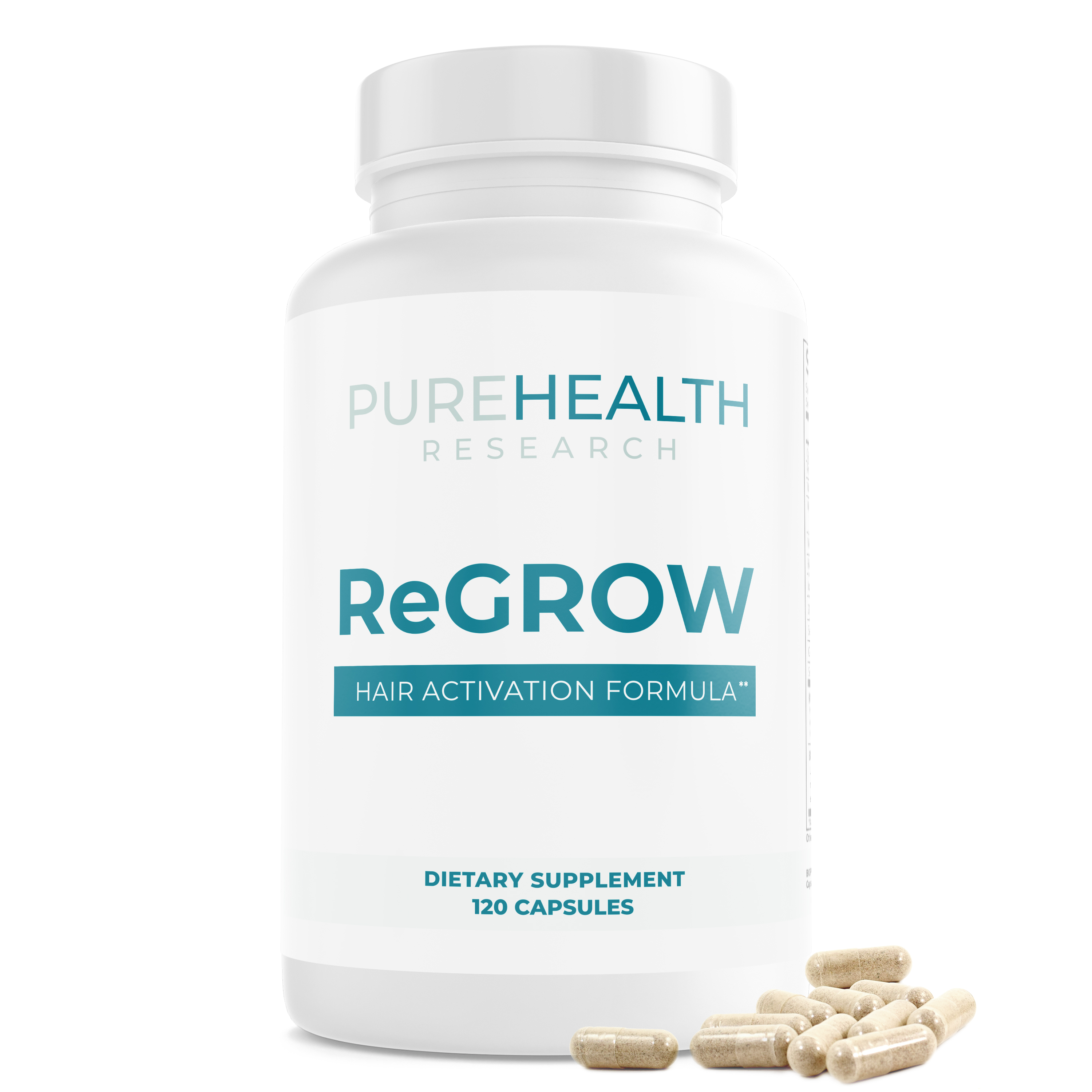 ReGrow Hair Growth Formula for Hair Loss with Hydrolyzed Collagen