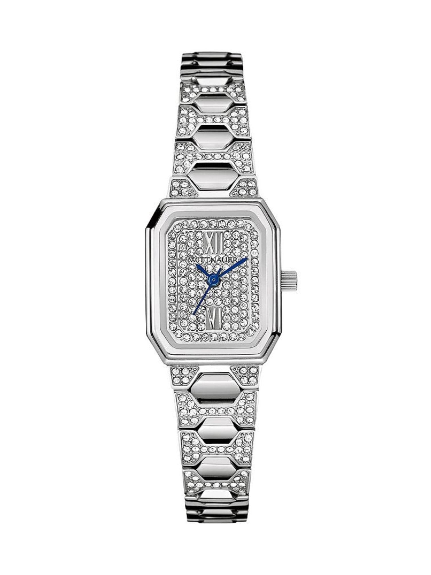 Wittnauer Ladies Crystal Adored Stainless Steel Watch with a Sapphire