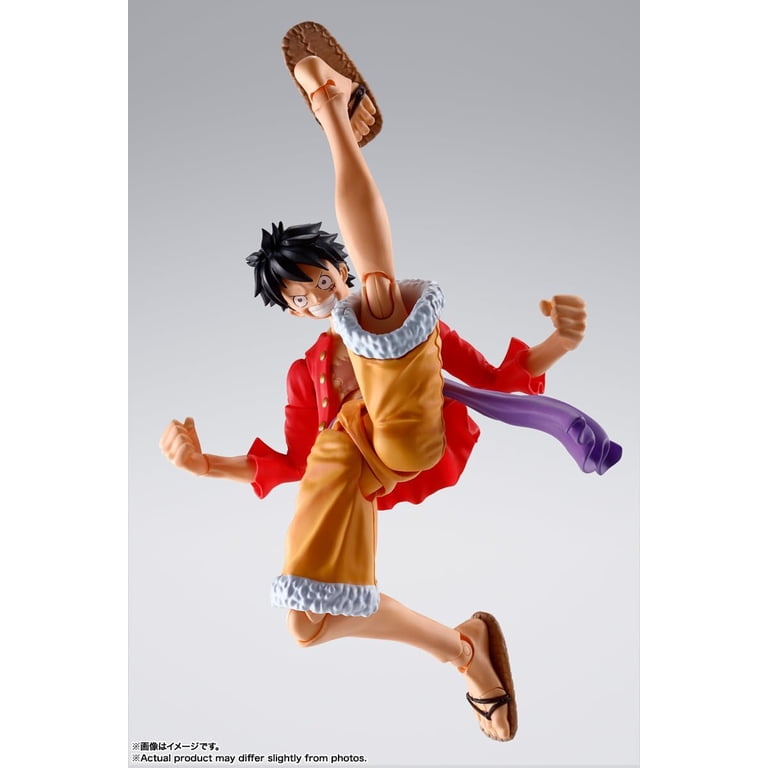 Figuras De Anime Originales De SHFiguarts One Piece Monkey D Luffy Romance Dawn Coleccion De Modelos De Pvc Raid One Piece En Onigashima