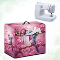 thumbnail image 4 of HELLHERO Hummingbird Dust Cover for Sewing Machine Simple Protective Storage Pocket, 4 of 8