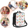 thumbnail image 5 of Lsque Dinosaur Lunch Bag Lunch Box for Women Men Reusable Insulated Lunch Tote Bag,Leakproof Thermal Cooler Sack Food Handbags Case High Capacity, 5 of 9