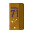 thumbnail image 2 of Keyscaper Christian Darrisaw Brown Minnesota Vikings Folio iPhone Case, 2 of 7