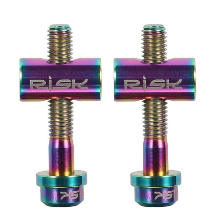 

2 Pcs Seat Tube Screws Titanium Alloy Bolts Seatpost Screws