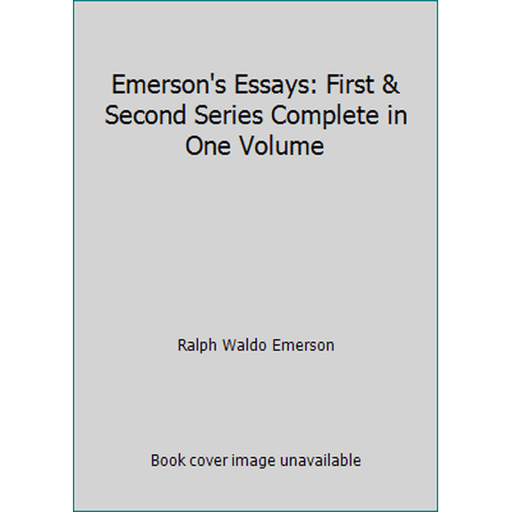 Pre-Owned Emerson's Essays: First & Second Series Complete in One Volume (Paperback) 0815200013 9780815200017