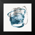 thumbnail image 2 of PI Studio 15x15 Black Modern Framed Museum Art Print Titled - Shapes of Blue I, 2 of 5