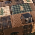 thumbnail image 5 of Your Lifestyle by Donna Sharp Brown Bear Cabin 3PC King Comforter Set, 5 of 9