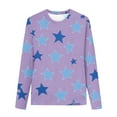 thumbnail image 5 of Juslio Girl Shirts Graphic Tees Long Sleeve Round Neck Print Kids Clothing Fashion Tops Casual Girls and Boys Shirts, 5 of 8