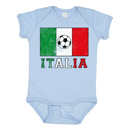 

Inktastic Italian Soccer Gift Baby Boy or Baby Girl Bodysuit