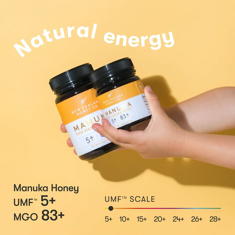 New Zealand Honey Co. Healthy Raw Manuka Honey UMF 5+ | MGO 83+