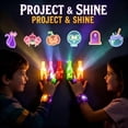 thumbnail image 7 of 36PCS Halloween Finger Projector Lights, 6 Spooky Designs, LED Glow Rings, Non-Candy Goodie Bag Fillers, Trick-or-Treat Party Favors, 7 of 7