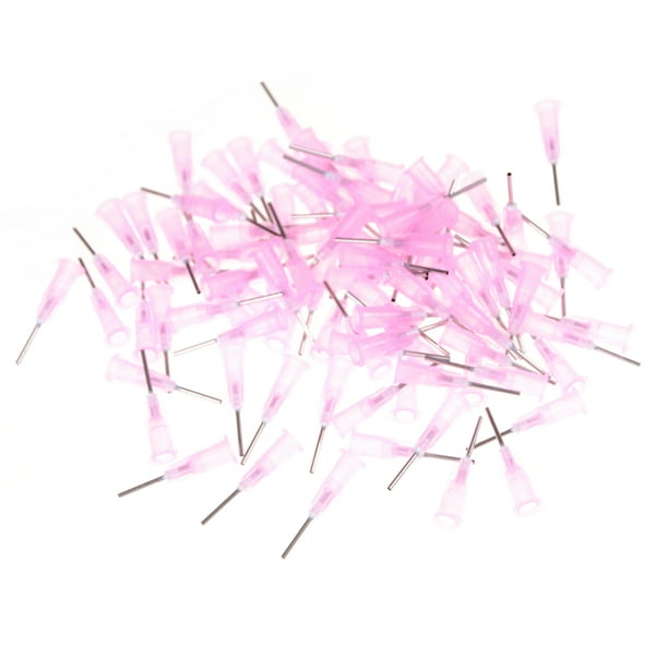 (Pink)100pcs/set Needle Nipro Hypodermic Needles Box GaugesLuer Lock No Syringe