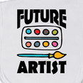 thumbnail image 3 of Inktastic Future Artist Future Painter Baby Burp Cloth, 3 of 3