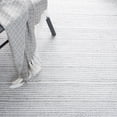 thumbnail image 6 of SAFAVIEH Cape Cod Randell Abstract Polyester Area Rug, Grey/Ivory, 6' x 6' Square, 6 of 8