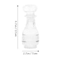 thumbnail image 4 of Hotel Whiskey Container Liquor Glass Dispenser Transparent Wine Decanter, 4 of 8