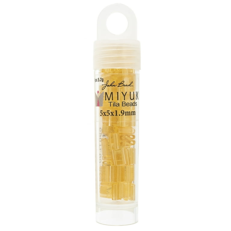 Galvanized Grey Luster - Tila, Miyuki 5.2g Galvanized Grey Luster - Tila, Miyuki 5.2g