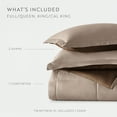 thumbnail image 4 of All Season Reversible Comforter Set Breathable Cool in Taupe & Chocolate Brown Full/Queen Size Bedding by Comfort Canopy, 4 of 19