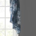 thumbnail image 5 of Madison Park Simone Printed Floral Voile Sheer Scarf in Navy, 42"x144", 5 of 5
