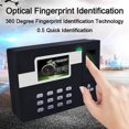 thumbnail image 3 of Fingerprint Biometric Fingerprint Attendance System USB Clock Employee Machine ,Easy to Use, 3 of 7