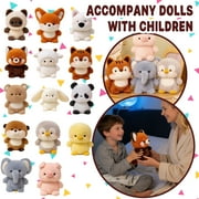 Mini Stuffed Animals 5.9in – Small Bedtime Stuffed Animal Plush Toys with Floppy Ears & Fluffy Tail, Cute Plushies Girl Toddler Toys, Birthday Valentines Day Gifts for Kids Girl Friend D