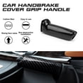 thumbnail image 3 of Xotic Tech Car Handbrake Grip Lever Brake Handle Cover, Carbon Fiber Pattern, Compatible with BMW 1 2 3 4 5 M X1 series F20 F22 F30 E90 F32 E60 F80 E84, 3 of 8