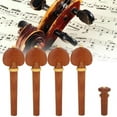 thumbnail image 1 of 4/4 Simple Design Violin Accessories, Violin Chin Rest, Violin Repair For Violin Maintenance Jujube Wood, 1 of 8