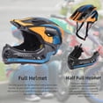 thumbnail image 3 of Casco de bicicleta ROCK BROS para niños pequeños, de cara completa, desmontable, 3 of 6