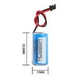 thumbnail image 3 of 1PCS Q6BAT CR17335SE-R 3V 1800mah Non-Rechargeable with Black Plug Battery, 3 of 4