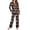 Chicken, variant on Leopard Print Pjs for Women Button Up Pajamas Set Women Long Sleeve Pj Size XL V Neck 2-Piece Outfits for Women Elastic Womens Pajama Fall