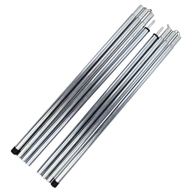 Yeacher Outdoor Tent Canopy Tarp Poles Tent Canopy Support Rods Iron Canopy Awning Frame