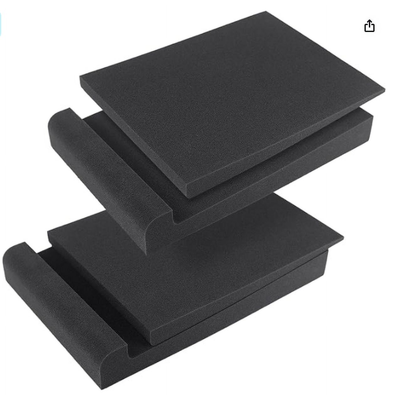2 Pcs Soundproofing Panels Anti Vibration Mats Acoustic Foam Panels Anti Vibration Pads Acoustic Panels