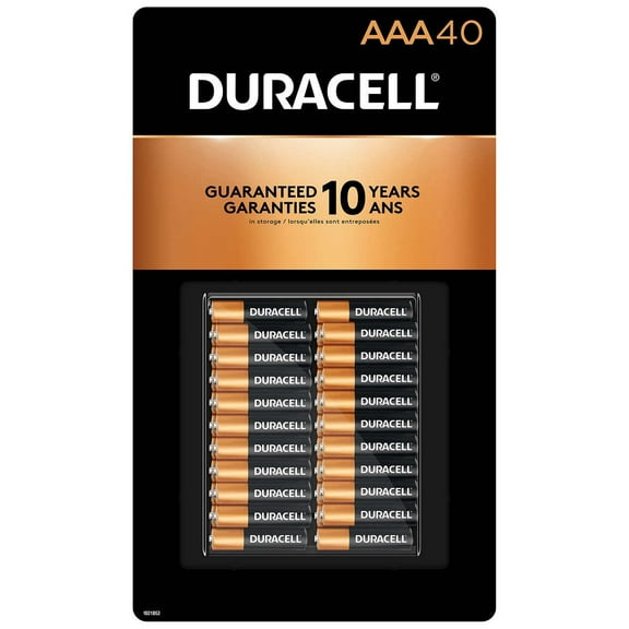 Duracell AAA Alkaline Batteries, 40 Count