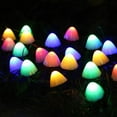 thumbnail image 1 of Solar LED string lights plug mushroom lights outdoor waterproof string lights Christmas garden garden decoration lights, 1 of 8