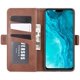 thumbnail image 1 of Estuche para teléfono celular para Huawei Honor 9X Lite Estuche de cuero con tapa horizontal con hebilla magnética de doble cara con soporte y ranuras para tarjetas y billetera (Color : Marrón) ShuxiuWang 8390606523785, 1 of 1