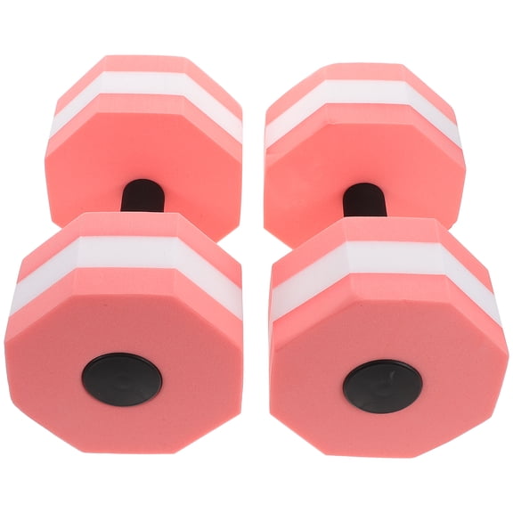HEALEEP Octagonal EVA Dumbbells for Water Aerobics and Fitness Stability Training, 1 Pair