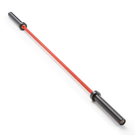 SteelBody by Marcy Red and Black 35lb Olympic Barbell STB-1000RB