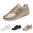 thumbnail image 2 of NOKIO Women's Retro Fashion Sneakers 𝖫a𝖼e Up Walking Footwear Casual Walking Shoes Non S𝗅ip Comfort Skate Shoes Lightweight Sport Shoes for Summer and Autumn, 2 of 9